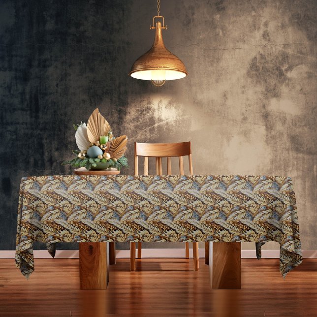 Nappe Earth Tones Christmas Joyeux Motif#21 ID1009 (Créateur téléchargé)