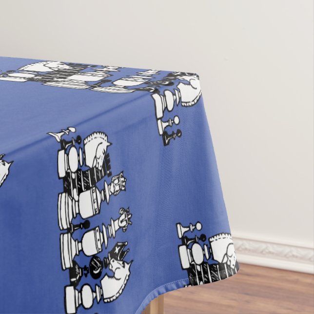 Nappe Échecs Table à thème pour les parties Tournois (In Situ)