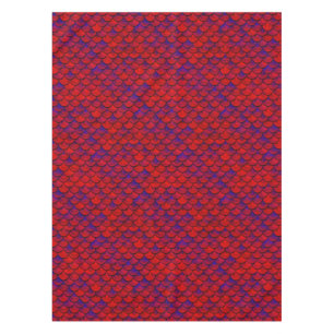 Nappe Échelles rouge et violet