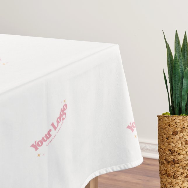 Nappe Écran de marque du logo d'entreprise Motif (Créateur téléchargé)