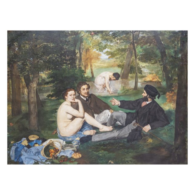 Nappe Edouard Manet - Déjeuner sur l'herbe (Devant (Horizontal))