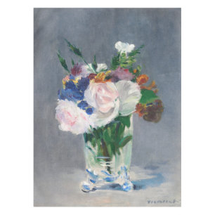 Nappe Edouard Manet - Fleurs dans un Vase de Cristal