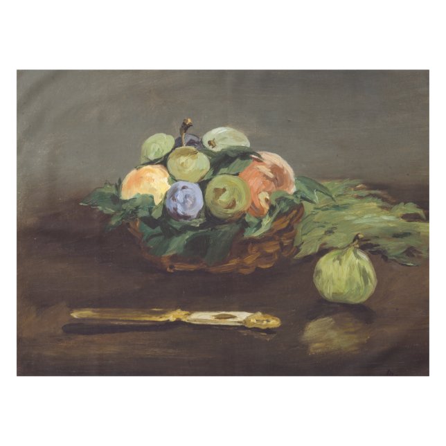 Nappe Edouard Manet - Panier de fruits (Devant (Horizontal))