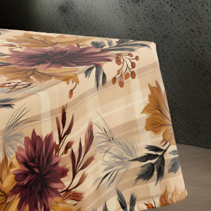 Nappe Élégant automne automne automne Plaid floral