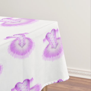 Nappe Elégant Ballet rose Anniversaire Tutu Aquarelle