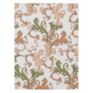 Nappe Élégant Boho victorien Vintage Arrière - plan Feui