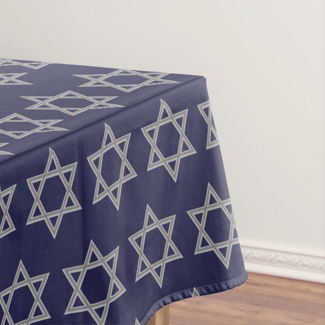 Nappe élégant | Hanoukka | ÉTOILE DE DAVID (In Situ)