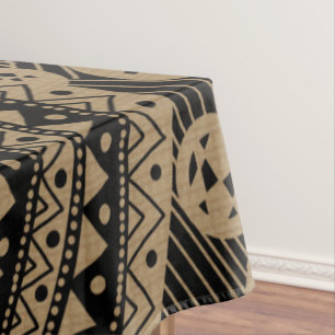 Nappe Élégant Motif tribal Abstrait géométrique Brow