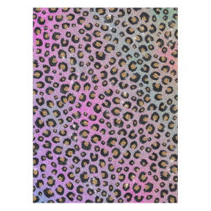 Nappe Elegant Pink Blue Gold Glitter Black Leopard