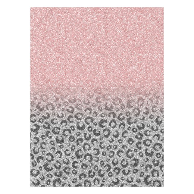 Nappe Élégant Rose Gold Parties scintillant Empreinte de (Devant)