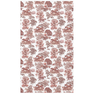 Nappe Elégant Rustic Red Horses Country Toile
