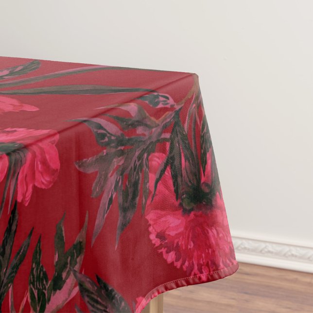 Nappe Elégante aquarelle motif décorative fleurie (Créateur téléchargé)