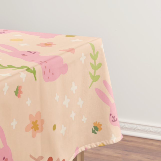 Nappe élégante du motif | de Pâques d'aquarelle (In Situ)