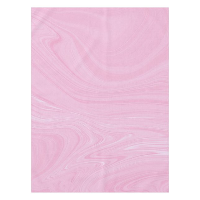 Nappe Élégante oeuvre en marbre liquide rose Abstrait| (Devant)