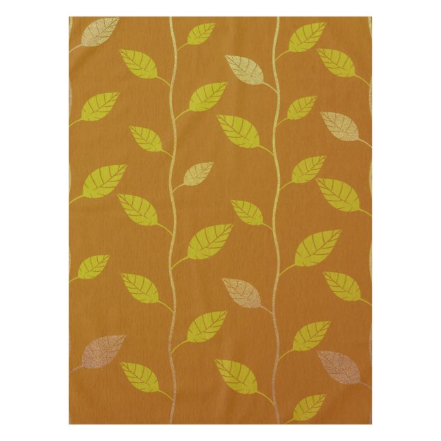 Nappe Élégants Feuilles et vignes Motif Texture papier| (Devant)