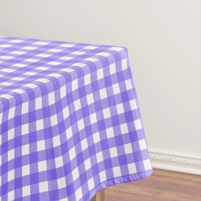 Nappe En vichy périphérique et blanc (In Situ)