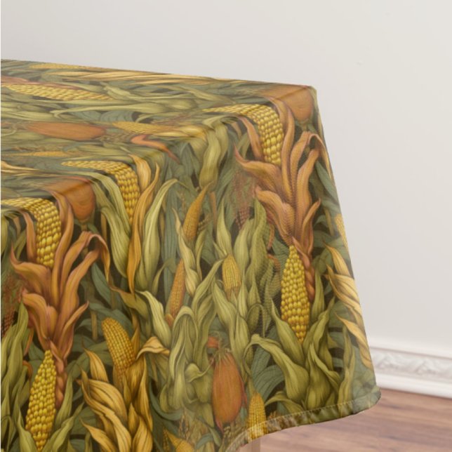 Nappe Épi d'automne classique de William Morris  (Beautiful William Morris corn pattern for fall!)