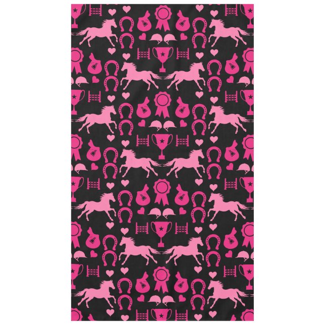 Nappe Équitation Rose (Devant)