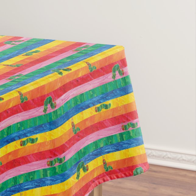 Nappe Eric Carle | Caterpillar Rainbow Stripe Motif (In Situ)
