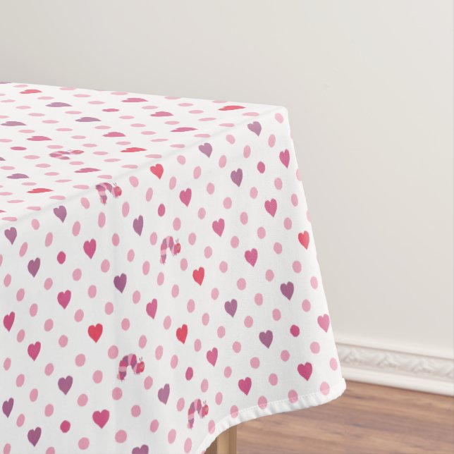 Nappe Eric Carle | Valentine Heart Polka Dot Motif (In Situ)