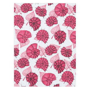 Nappe Escargots roses Motif Zoologie de la fille