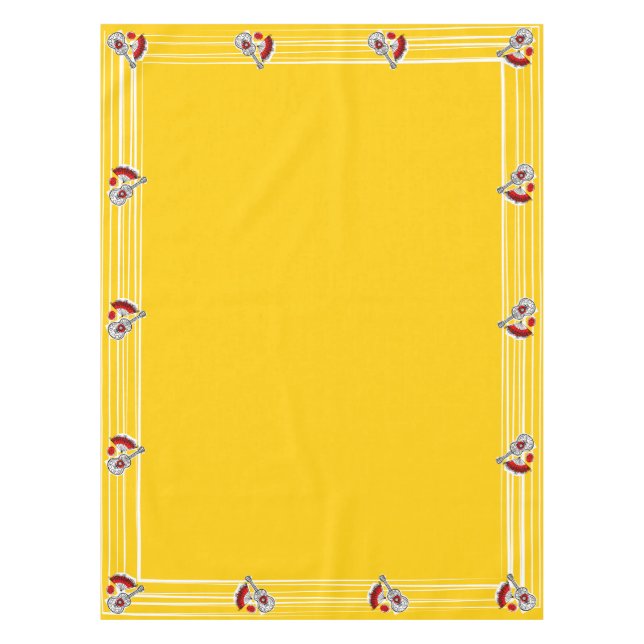 Nappe espagnole 52 x 70 de souvenirs (Devant)
