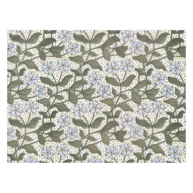 Nappe Été Périwinkel Fleur Plutôt Élégant Floral (Devant (Horizontal))