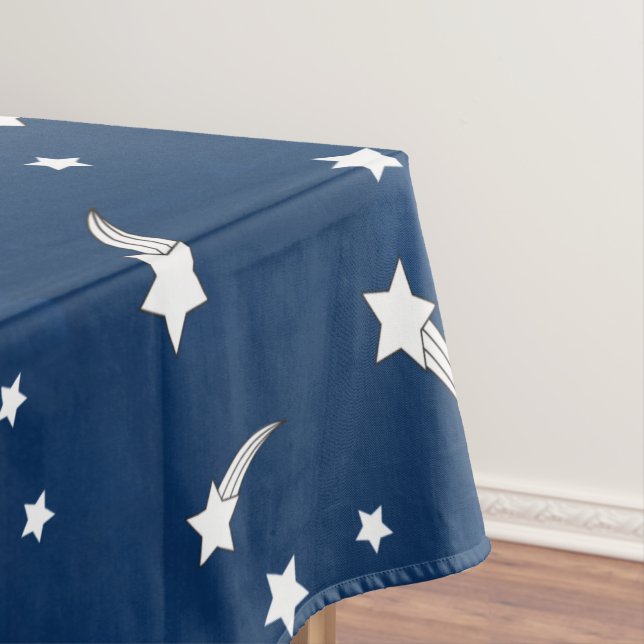 Nappe Etoiles de tir Aquarelle bleu marine (In Situ)