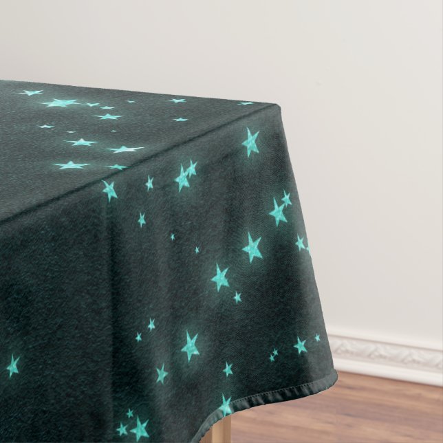 Nappe Étoiles Mystic Twilight | Luminosité de néon vert  (In Situ)