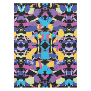 Nappe Explosion de couleurs vives : éclaboussures de cou