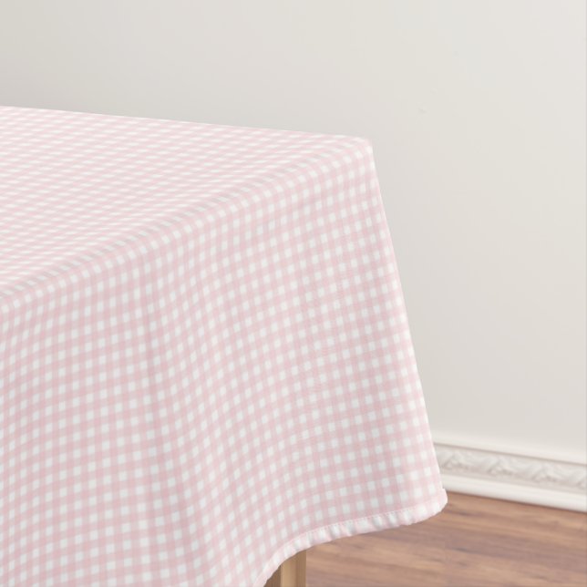 Nappe F & L Pastel En vichy rose (In Situ)