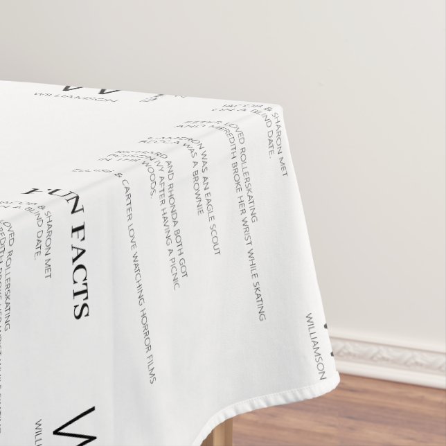 Nappe Faits amusants modernes Monogramme Thanksgiving (In Situ)