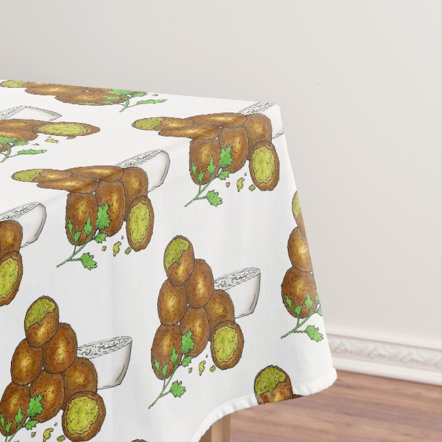 Nappe Falafel Méditerranéen Végétal Alimentation Pois ch (In Situ)
