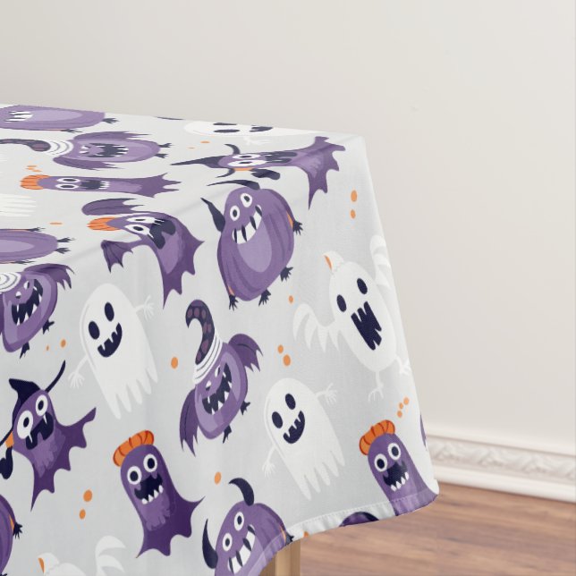 Nappe Fantômes et monstres d'Halloween Patttern (In Situ)