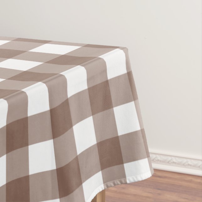 Nappe Faye et Lauren Brown Plaid (In Situ)