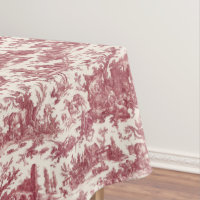 Ferme vintage Russe Français Toile-Rouge & Tan