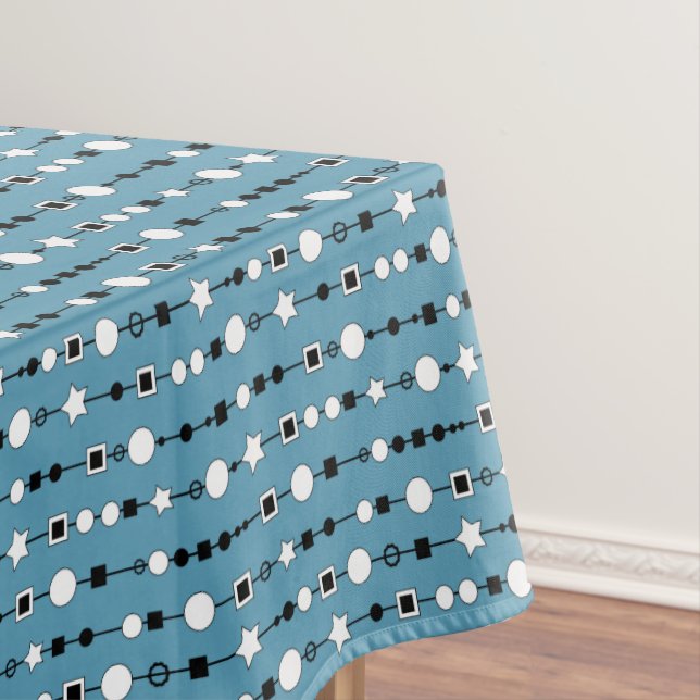 Nappe Festive pattern with string beads and jewelry star (In Situ)