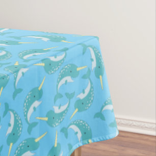 Nappe Fête d'anniversaire Narwhal