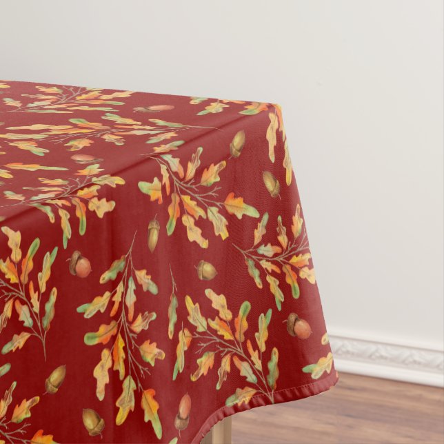 Nappe Feuille & Acorns Couleurs d'automne (In Situ)