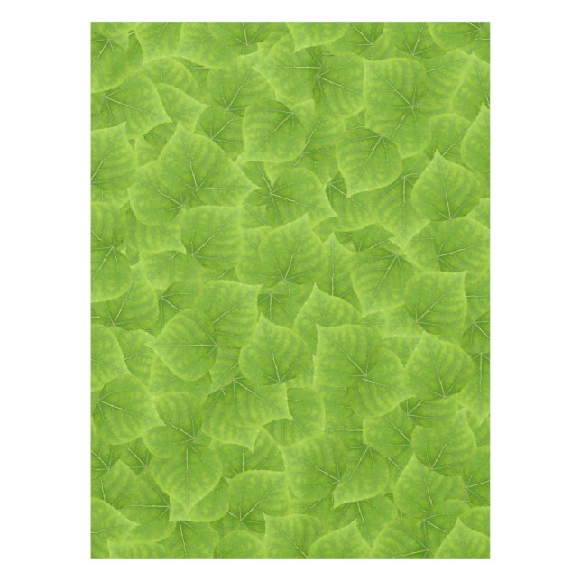 Nappe Feuille d'Aspen vert #11 (Devant)