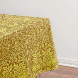 Nappe Feuille Woodland Gold Rabbit William Morris Motif