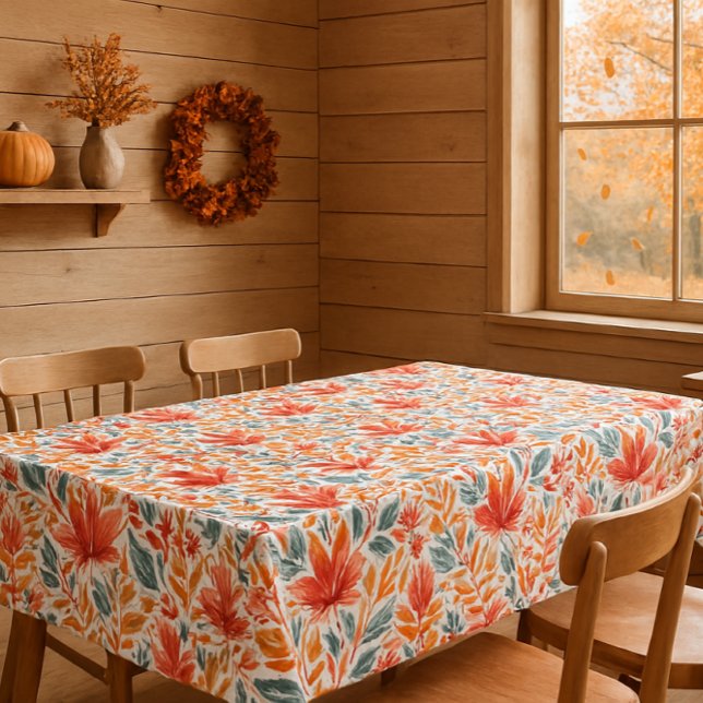 Nappe Feuilles Automnales Saison Cozy  (Créateur téléchargé)