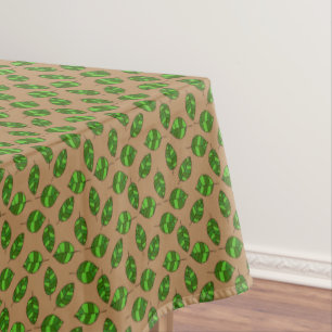 Nappe Feuilles d'été Motif de la feuille verte sur n'imp
