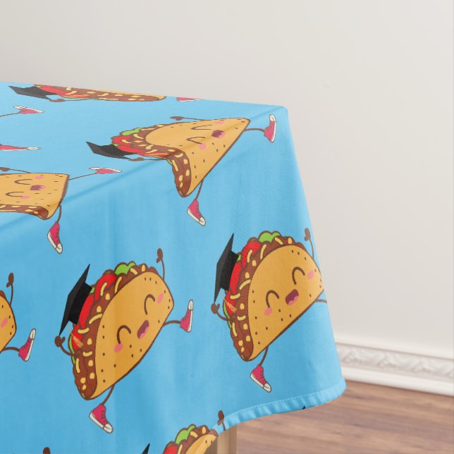 Nappe Fiesta Graduation Taco Party Table Cloth (In Situ)
