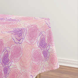 Nappe Fille rose Hippy Rose modèle floral