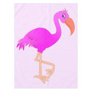 Nappe Flamant rose mignon - Heureux