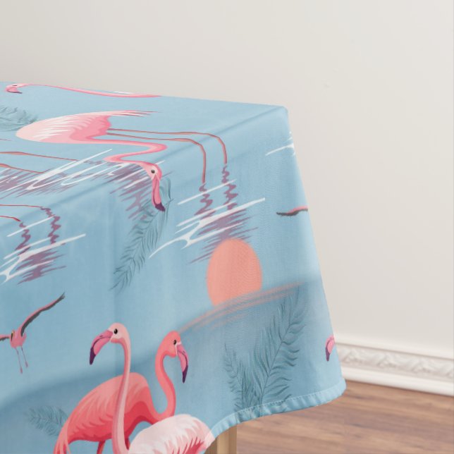 NAPPE FLAMANTS ROSES MOTIF 1 (In Situ)