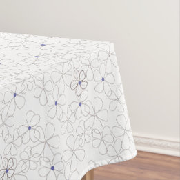 Nappe Fleur à perches à la main moderne