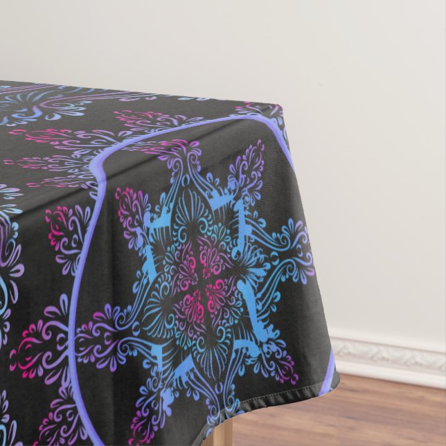 Nappe Fleur de nuit Mandala (In Situ)