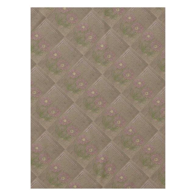 Nappe Fleur rose (Devant)